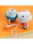 Snoopy 1m Mini Yumuşak Mezura Sevimli Anahtarlık Çocuk Otomatik Teleskopik Mezura Pembe Cetvel Vücut Ölçümleri (Yurt Dışından) 5