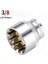 15MM 3/8 "kare Sürücü 12 Nokta Soket Bit 6-24MM Cırcır Anahtarı 12 Diş Lokma Anahtar El Aleti Araba Oto Tamir Çok Fonksiyonlu (Yurt Dışından) 1