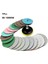 100,1 Adet 4 Inç 3 "4"80-100MM Islak Buff Disk Aşındırıcı Reçine Seramik Parlatma Pedleri Granit Polimento Aracı Kuvars Zımpara Taşı Mermer 1 Adet (Yurt Dışından) 1