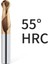 R2XD4X50L HRC55 Tyture Bilyalı Uçlu Freze Tungsten Karbür Kesici Cnc Router Bit Freze Aracı HRC45 55 65 2 Flüt Cnc Torna Tezgahı (Yurt Dışından) 1