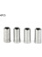 Soket 4 Adet 1/4'' Kare Sürücü 1/4'' Hex Soket Uçları Dönüştürücü Tornavida Bit Adaptörü El Aleti Anahtarı Soket (Yurt Dışından) 4
