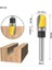 Yuvarlak NOSE6X12.7 1/4 "6mm Shank Desen Bit Gömme Trim Bit Düz Bit Rulman Menteşe Zıvana Freze Ucu Ahşap Giyotin Kesici (Yurt Dışından) 1