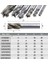 8X8X19X63 M6-M20 M6-M20 Dalga Freze Kesicisi 4 Flüt 6-20MM Hss-Al Dalga Kaba End Mill Cnc Takım Tezgahı Yönlendirici Bit (Yurt Dışından) 1