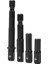 4 Adet 4/1 Adet Matkap Soket Adaptörü Hex Shank Darbeli Sürücü 1/4 Inç Hex Shank Kare Soket Uzatma Matkap Uçları Güç Aracı (Yurt Dışından) 3