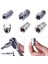 1 4 1 4 1/4 "3/8" 1/2 "sürücü Soket Cırcır Dönüştürücü Adaptör Redüktör Evrensel Soket Hex Bit Tutucu Dönüştürücü Araba Bisiklet Garaj (Yurt Dışından) 2
