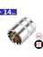 9mm 1/4 "kare Sürücü 12 Noktalı Soket Bit Cırcır Anahtarı 12 Diş Lokma Anahtar El Aleti 12 Açı Erik Çiçeği Kol Bir Adet (Yurt Dışından) 4