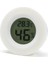 Beyaz Daire Mini LCD Dijital Termometre Higrometre Probu Kuluçka Makinesi Buzdolabı Dondurucu Thermograph Sıcaklık Nem Ölçer Dedektörü (Yurt Dışından) 1