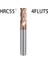 D1XD4X50 HRC55 4fluts Q.grt Karbür Frezeleme HRC50 55 65 Metal Karbür Parmak Freze 2 3 4 Flüt Kaplama Tungsten Çelik Kesme Freze Seti Parmak Frezeler (Yurt Dışından) 1