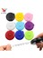 Kırmızı Cep Plastik Yuvarlak Mezura Tapeline Mezura Cetvel Dikiş Aracı Mini 1.5 M Gadget Cetvel Bant (Yurt Dışından) 2
