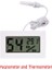 Wired-White-2 Mini LCD Dijital Termometre Higrometre Sıcaklık Iç Mekan Uygun Sıcaklık Sensörü Nem Ölçer Ölçer Aletler Kablo (Yurt Dışından) 1