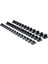 Gümüş 3 Adet Soket Düzenleyici Tepsi 340 mm Soket Tutucu 1/4 "3/8" 1/2 "lokma Anahtar Organizatör 2022 Yeni 1 Takım Ev Alet Depolama Malzemeleri (Yurt Dışından) 1