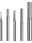 3.175X12 1 Adet 3.175/4/6/8MM Karbür Tungsten Pcb Mısır Dişleri Kesici Freze Uçları Cnc Freze Cnc Freze Uçları Oyma Makinesi Için (Yurt Dışından) 1