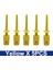 Sarı x 5 Adet 5 Adet Mini Tek Test Kanca Klip Test Probu Elektronik Test Için Ic Kapmak Büyük Yuvarlak Timsah Klip Kanca Testi Klip (Yurt Dışından) 1