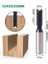 12X9X25MM 1 Adet 12MM Shank 2 Flüt Düz Uç Ağaç Işleme Araçları Yönlendirici Bit Ahşap Tungsten Karbür Parmak Freze Freze Kesicisi (Yurt Dışından) 1