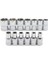 BS09-8MM-2.5CM 1 Adet 4mm 5mm 6mm 7mm 8mm 9mm 10MM 11MM 12MM 13MM 14MM 1/4 "lokma Anahtar Kafa Kol Çift Uçlu El Aletleri (Yurt Dışından) 4