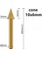 Koni 10X6 6mm Vakum Kaynaklı Elmas Taşlama Kafası Çapaklar Gravür Matkap Uçları Taş Alaşım Yeşim Soyma Dökme Demir Parlatma Oyma Araçları (Yurt Dışından) 1