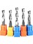 1 Adet 4X22X45 Vsharp Cnc Gravür Yönlendirici Bit Düz Burun End Mill 2 Iki Flüt Spiral Upcut Freze Kesicisi Aracı Karbür Uçları Ahşap Mdf Pvc (Yurt Dışından) 2
