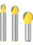 8x6.35 3 Adet 8mm Shank Çift Kenar Freze Uçları Ahşap Koyu Kutusu Bit Tungsten Karbür Ağaç Işleme Freze Freze Kesici Matkap Ucu Seti (Yurt Dışından) 3
