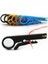 Mw-Tool-Blue Mini Taşınabilir Tel Sıyırma Bıçağı Crimper Pense Sıkma Aleti Kablo Sıyırma Tel Kesici Çok Alet Kesim Hattı Cep Çok Amaçlı Alet (Yurt Dışından) 2