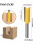 1L4X1L2X30 1/4 /6.35 mm Şaft Düz Bit Tungsten Karbür Tek Çift Flüt Freze Ucu Ahşap Freze Kesici Ağaç Işleri Için 1 Adet (Yurt Dışından) 1