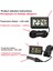 Hiçbir Tel Siyah 2 In 1 Mini LCD Dijital Sıcaklık Nem Ölçer Dedektörü Termograf Kapalı Oda Enstrümanı ile Iki LR44 Piller (Yurt Dışından) 4
