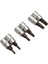 Lokma Anahtarlar Torx Bit Soket T10 T15 T20 T25 T30 T40 1/4 Inç 6 Adet/takım Krom Vanadyum Çelik Tornavida Bit Seti (Yurt Dışından) 4