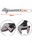 Gümüş Mini Metal Ayarlanabilir Anahtar 2.5/4in Evrensel Anahtar Anahtar Somun Anahtarı Aksesuarları El Aletleri 0-10MM Çene Anahtarı Anahtarı (Yurt Dışından) 3