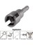 1 Adet 1/4 Inç 6.35MM Hex Shank Soket Adaptör Somunu Güç Aracı Için Oluklu Kelebek Cıvata Lokma Anahtar Elektrikli Tornavida Kovanı (Yurt Dışından) 4