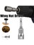 1 Adet 1/4 Inç 6.35MM Hex Shank Soket Adaptör Somunu Güç Aracı Için Oluklu Kelebek Cıvata Lokma Anahtar Elektrikli Tornavida Kovanı (Yurt Dışından) 5