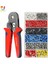 400 Adet Terminal Zowobuy Boru Şeklindeki Terminal Sıkma Araçları Mini Elektrikçi Pense El Aletleri Hsc8 6-4 0.06-10MM² 28-7AWG Yüksek Hassasiyetli Pense S (Yurt Dışından) 2