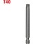 T40 Torx Tornavida Ucu Manyetik Kafa Tornavida SETI/T7/T8/T9/T10/T15/T20/T25/T27/T30/T40 75MM Ekstra Uzun Elektrikli Alet Parçaları (Yurt Dışından) 1