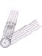 Mavi 6/8 Inç 0-360° Gonyometre Tıbbi Ortak Cetvel Kalibre Edilmiş Ortopedi Açı Kuralı Omurga Parmak Iletki Ölçme Aracı (Yurt Dışından) 1