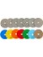 400 1 Adet 4 Inç Elmas Parlatma Pedi Kuru 100MM Esnek Taşlama Diski 50/100/200/400/800/1500/3000 Grit Granit Parlatma Araçları (Yurt Dışından) 1