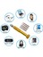 Yeşil 5 In 1 Tornavida Uçları Saat Onarım Tornavida Kolu Telefon Ekran Gözlük Saat Onarım Aracı Vidalar Sökücü El Aleti Kiti (Yurt Dışından) 5