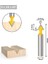8X9.52X60DEGREE 1 Adet 8mm Shank 90 Derece V Oluk Şablonu V-Groove V Kanal Açma Yönlendirici Bit Temizleme Gömme Trim Köşe Yuvarlak Koy Kutusu Uçları Araçları (Yurt Dışından) 1