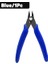 Mavi 1 Adet Tel Kesici Yan Çapraz Pense Kablolar Kesme Makası El Tamir Araçları Hassas Snip Gömme Kilit Pense Elektrik Makası Kablo (Yurt Dışından) 1
