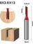 NO33 1 Adet 8mm Shank Düz Bit Tungsten Karbür Tek, Çift Flüt Yönlendirici Bit Ahşap Freze Kesici Ağaç Işleme Araçları Için (Yurt Dışından) 4
