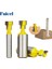 8mm x 12.7mm 1/4 Ila 1/2 Inç Şaft Anahtar Deliği Yönlendirici Bit Seti - 3/8 1/2 Inç Bıçak Çapı Gravür Freze Kesici T-Yuvası Kesiciler (Yurt Dışından) 2