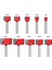 6X12X10 Yusun 1 Adet 6 mm Shank Temizleme Alt Bit Yönlendirici Bit Cnc Karbür Ağaç Işleme Freze Kesicisi Ahşap Bit Yüz Değirmeni End Mill Araçları (Yurt Dışından) 5