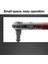 Viraj 1 Pc Mini Cırcır Anahtarı Altıgen Torx Çift Yönlü Kontrol Tek/çift Kafa Tornavida Matkap Uçları Aracı 1/4 "(6.35MM) (Yurt Dışından) 2