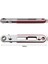 Dirsek 1 Adet Mini Cırcır Tornavida Matkap Uçları Aracı 1/4 "(6.35MM) Anahtarı Altıgen Torx Çift Yönlü Kontrol Tek/çift Kafa (Yurt Dışından) 4