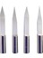 Uç 0,5 Mm, 20 Derece Sap Dia.6mm Cnc Düz Dipli Oyma Araçları Oymacı 2 Adet 3.175MM 6mm Tungsten Karbür V Gravür Freze Ucu Ahşap Akrilik Plastik Pvc (Yurt Dışından) 2