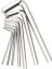 Simli 7 Adet 0.7/0.9/1.3/1.5/2/2.5/3mm Altıgen Allen Anahtarı Anahtarı Alet Takımı Bisiklet Tamir Araçları El Tamir Araçları 0.7mm-3mm (Yurt Dışından) 1