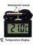 T-Wire Siyah Mini LCD Dijital Termometre Higrometre Sıcaklık Iç Mekan Uygun Sıcaklık Sensörü Nem Ölçer Ölçer Aletler Kablo (Yurt Dışından) 1