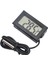 Fy-11 Siyah Mini Dijital LCD Kapalı Sıcaklık Nem Sensörü Nem Ölçer Termometre Higrometre Ölçer Balık Tankı Araba Aksesuarları (Yurt Dışından) 3