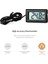 Wired-Black-2 Mini LCD Dijital Termometre Higrometre Sıcaklık Iç Mekan Uygun Sıcaklık Sensörü Nem Ölçer Ölçer Aletler Kablo (Yurt Dışından) 3