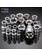 3-8 1/4 "3/8" 1/2 "e Tipi Cırcır Soket Torx Yıldız Bit Dişi Soket Adaptörü E Soket Sürücü Ortak El Aletleri E4-E24 Paslanmayı Önler (Yurt Dışından) 2