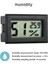 Telsiz Beyaz Mini Dijital LCD Kapalı Uygun Sıcaklık Sensörü Nem Ölçer Termometre Higrometre Ölçer (Yurt Dışından) 4