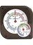 Siyah-Fahrenheit Mini Dijital Kapalı Uygun Sıcaklık Nem Ölçer Termometre Higrometre Ölçer Fahrenheit Santigrat (Yurt Dışından) 1