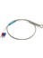 K 8mm Delik FTARR01 K E Tipi 0.5m Metal Ekranlama Kablosu 5mm 6mm 8mm 10MM 14MM Çaplı Delik Halka Başlı Termokupl Sıcaklık Sensörü (Yurt Dışından) 3